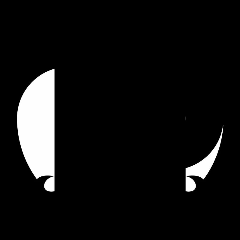 Mustache Yin Yang
