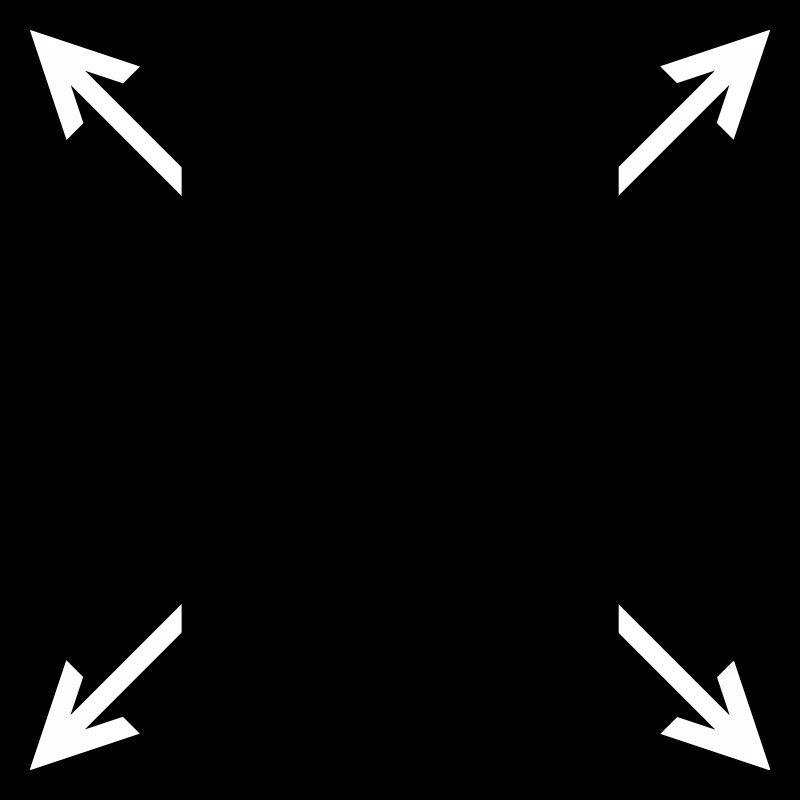 Pfeile Kompass 4 Richtungen Vector