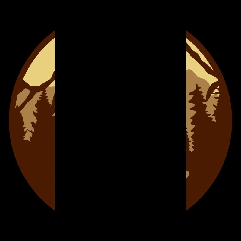 Mountains Forest Bear