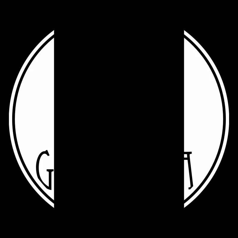 Best Grandma Crown Queen Classy Logo Round Circle