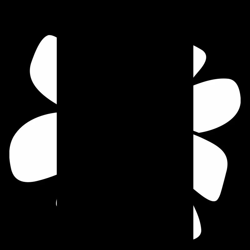Petit drôle de fleur heureuse visage dessin animé