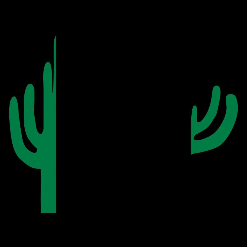3 Cactus Desert Silhouette