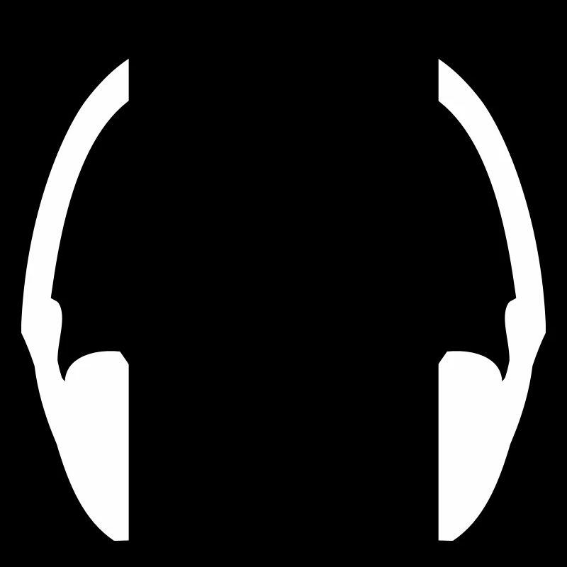 Casque Techno Music Party Equalizer Waves Logo