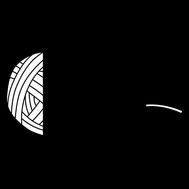 Wool wool tyre white (vector object)