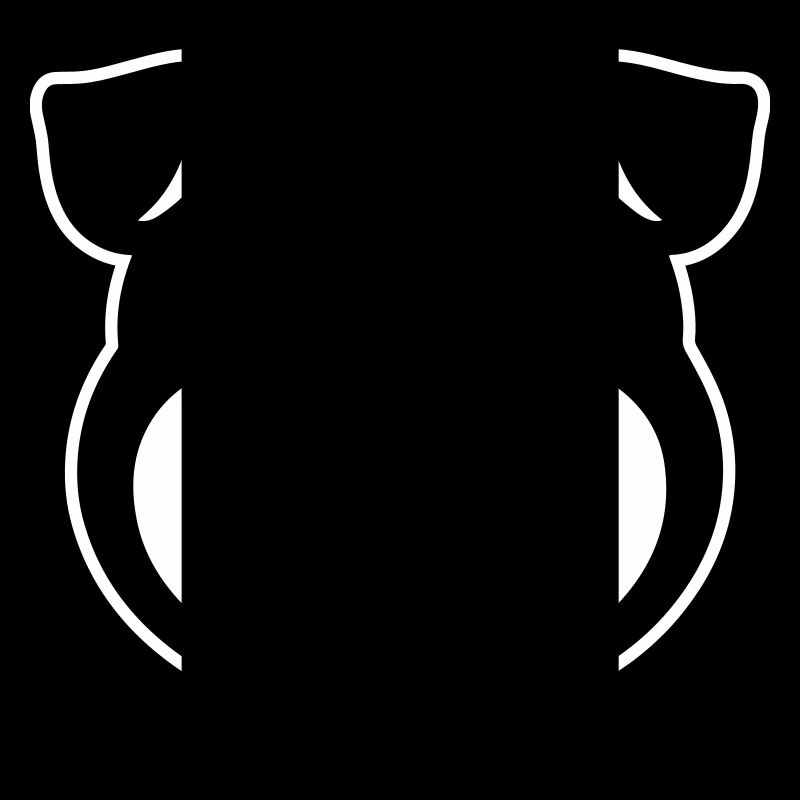 Ferkel Schwein Kopf