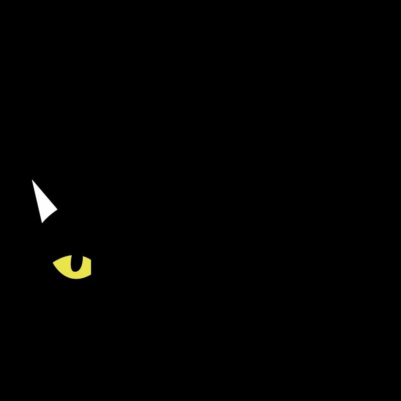 FURCHTSAMES Halloween wölbte hintere Katze