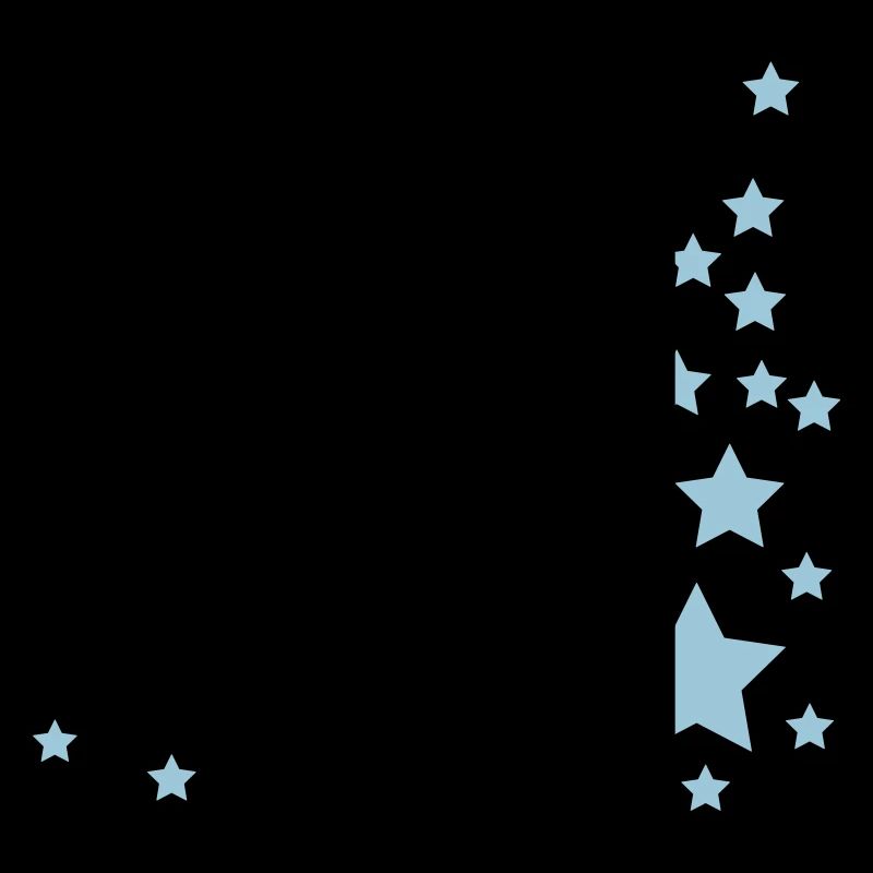 Stars at an angle