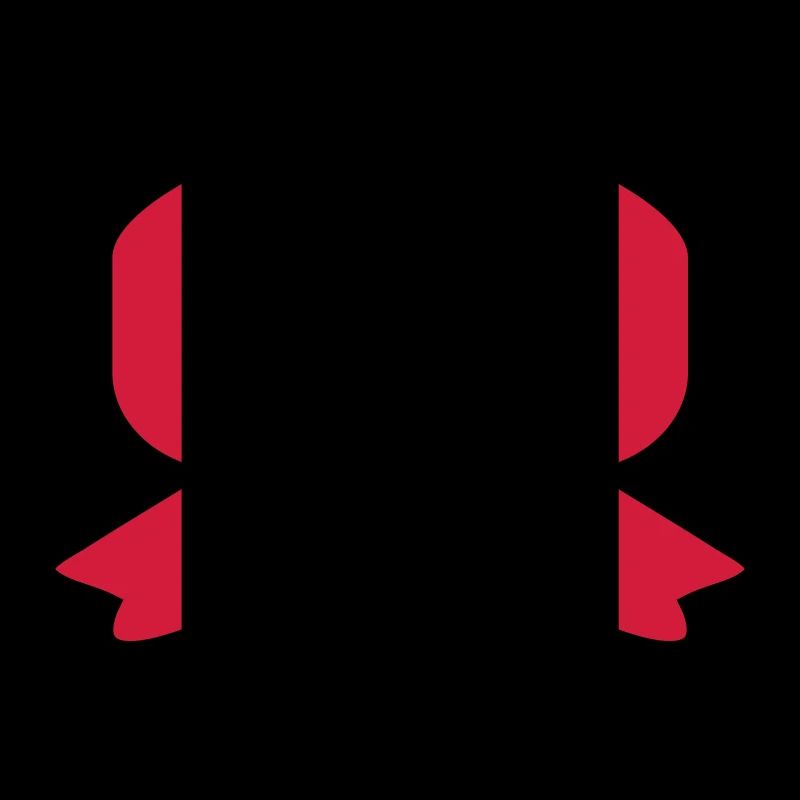 red ribbon bow