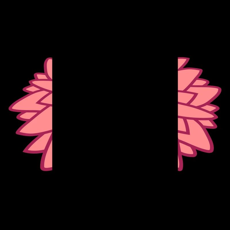 Hübsche bunte Blume Design