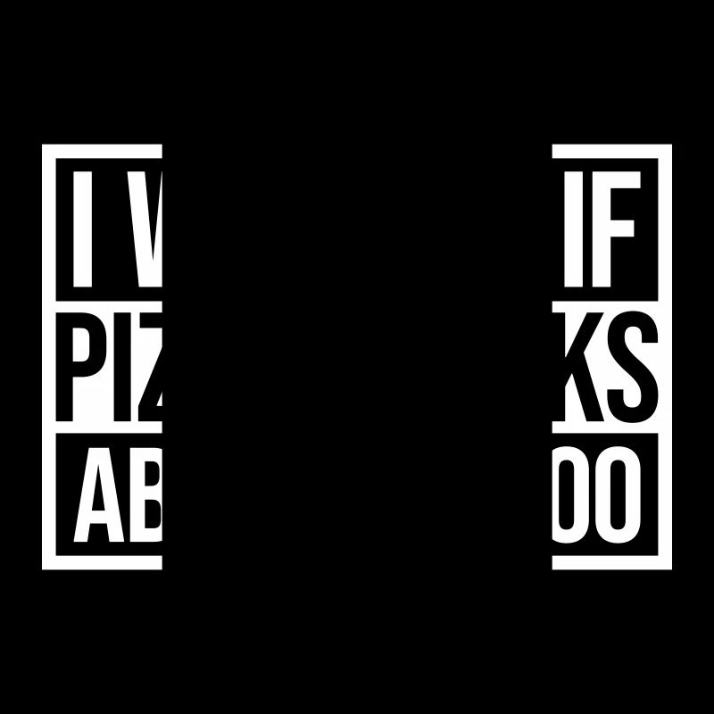 pizza thinks about me