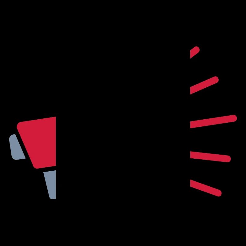 Symbol Megaphone loud speech