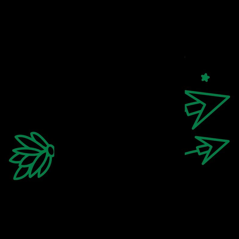 arrows direction with crescent moon