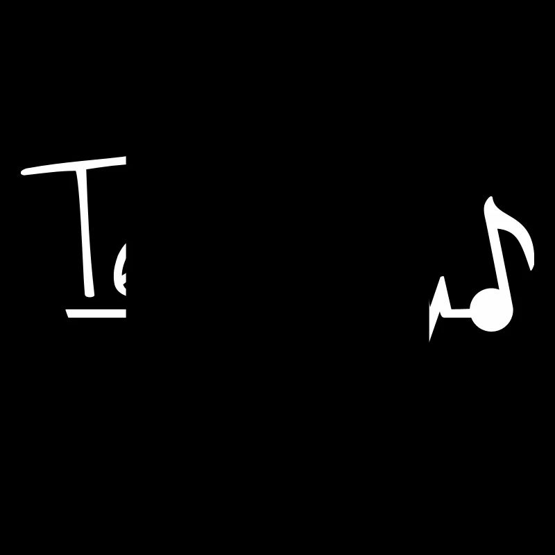 Techno Musik Buchstaben Musiknote Puls Herzschlag