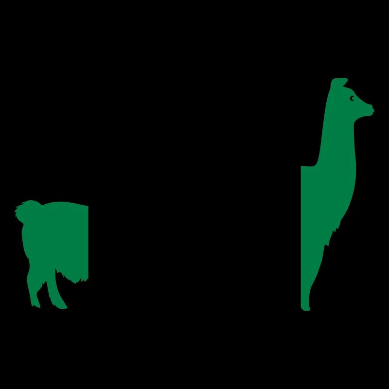 lama silhouette