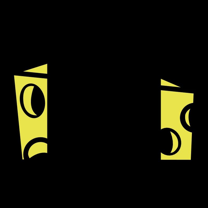 Schweizer Käse mit Löchern, in Scheiben