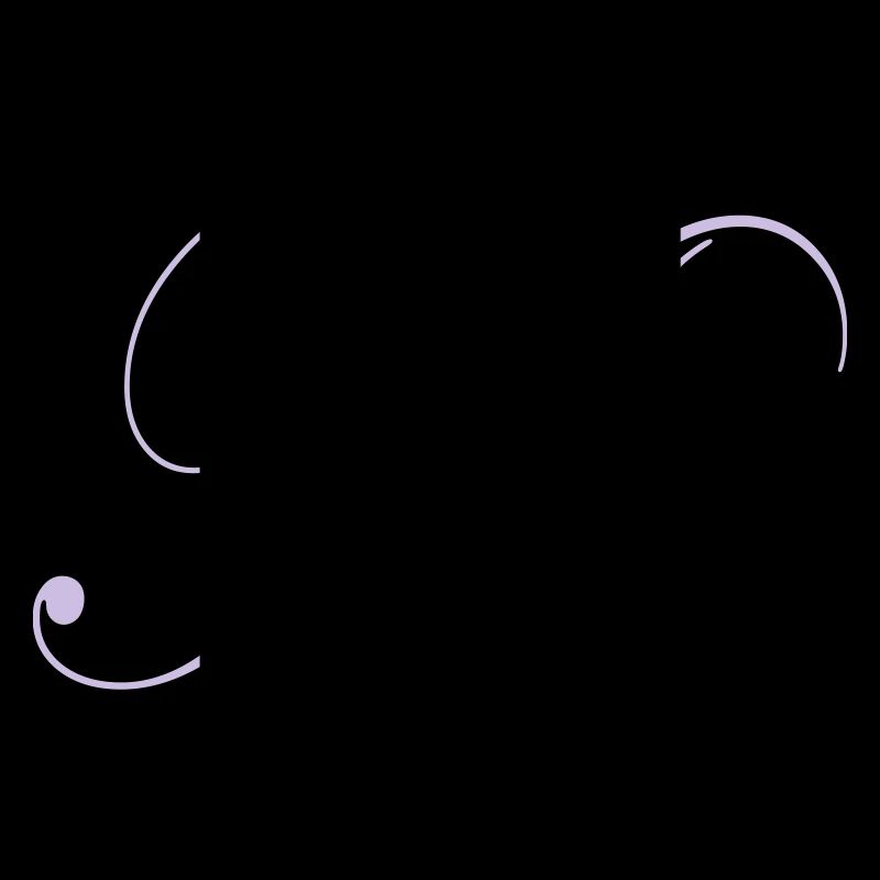 Monogramm M Herz Ranke