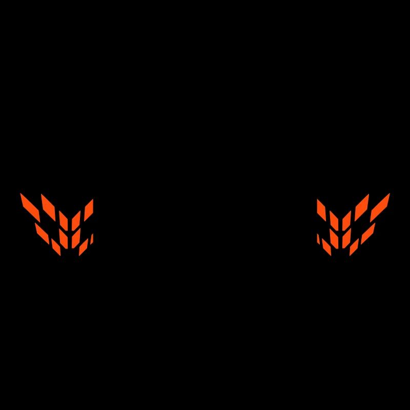 3 Foxes Abstract Logo Evil Eye Friends Team