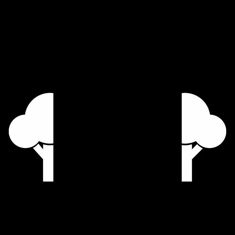 3 Bäume Wald Wäldchen Drei Baum Pflanzen Symbol