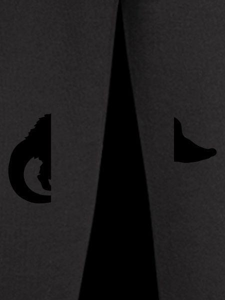 Silhouette Opossum Design