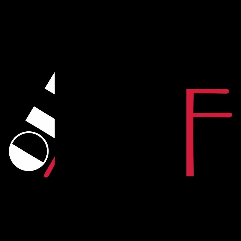 old AF Text Logo