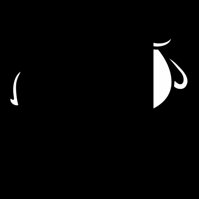 Schwarzes Schaf Klein Süß Niedlich Lamm Cool Comic