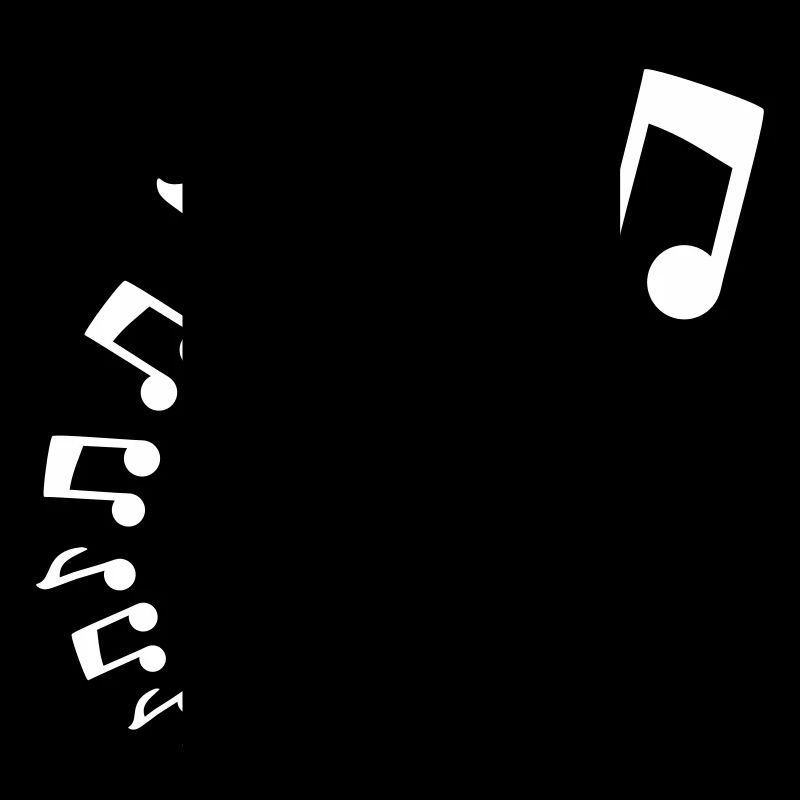 Many Music Notes Icons Melody Musical Notes Audio