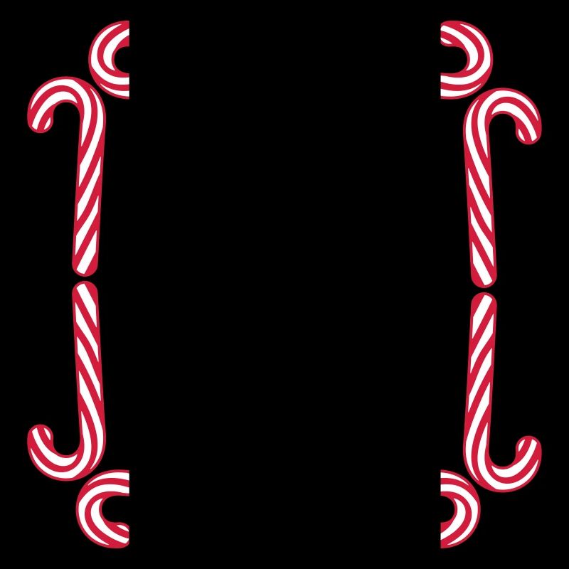 frame shield candy cane delicious candy sugar