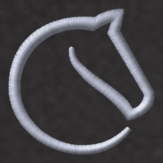 embroidered lichess logo