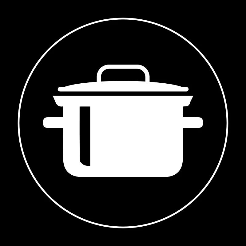 Cooking a saucepan