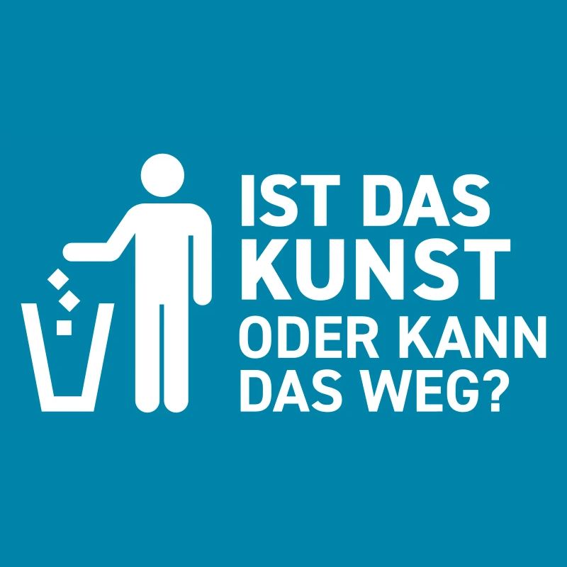 Ist das Kunst oder kann das weg? Schrott Satire