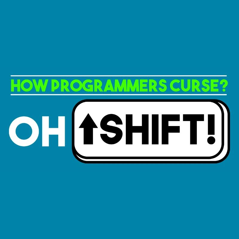 Programming - How programmers curse Oh shift