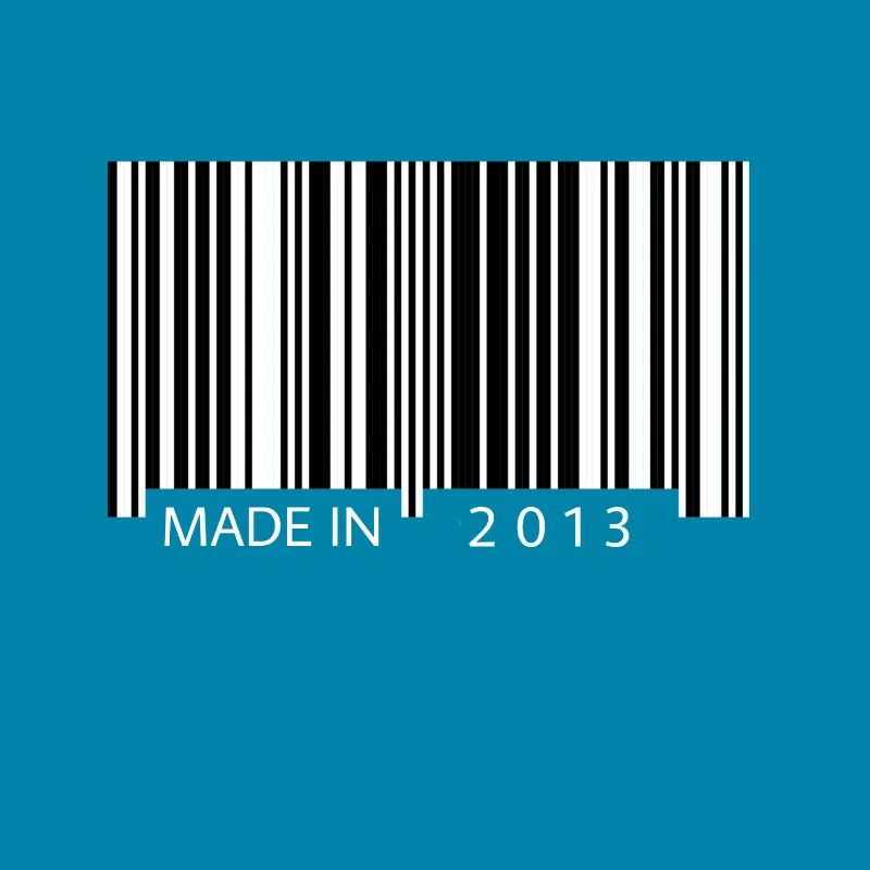 Geburtstag 2013 Barcode / Geschenk