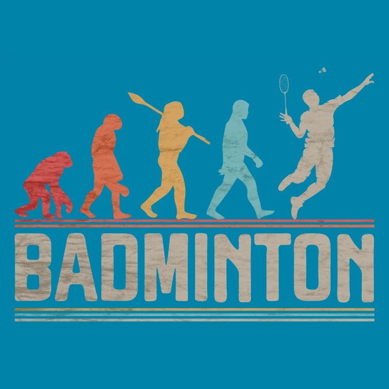 Évolution du badminton drôle de volants Birdie
