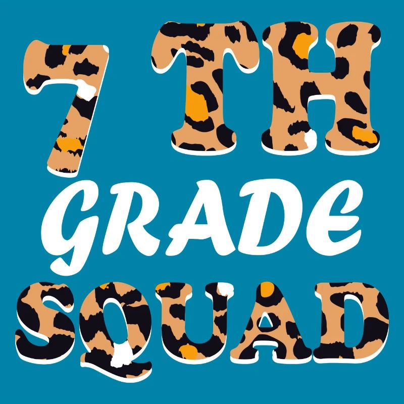 Cadeaux d’enseignant Leopard 7th Grade