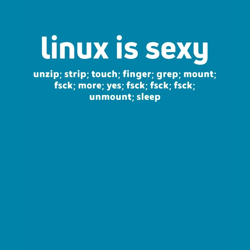 Linux Funny Commands Fsck Unmount Linux-Benutzer