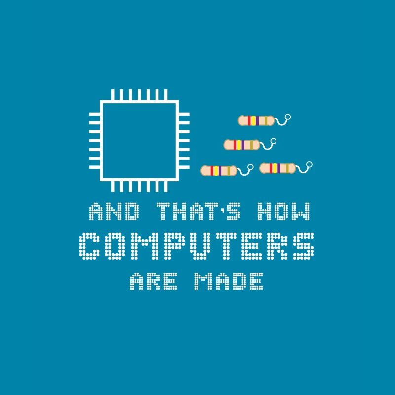 Computer Hardware PC Nerd Mainboard