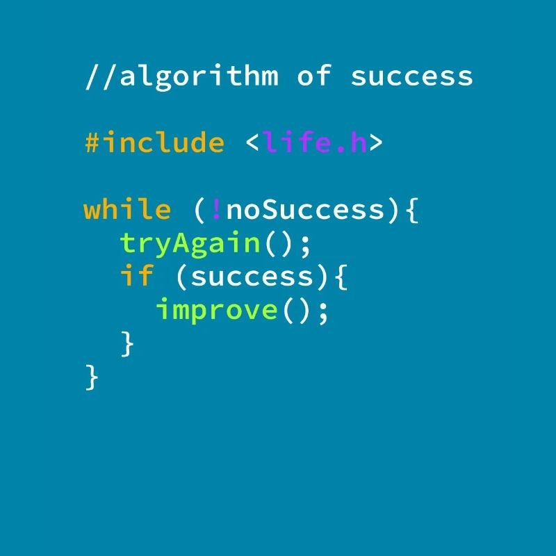 Succès programmeur à succès algorithme