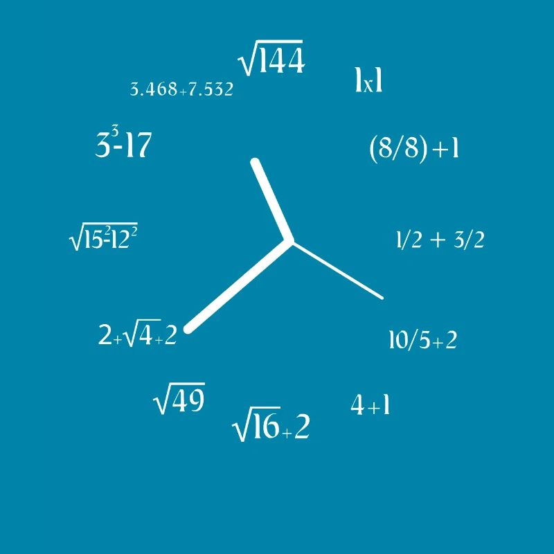 Formule Math Meme Math Equation Drôle Math Horloge