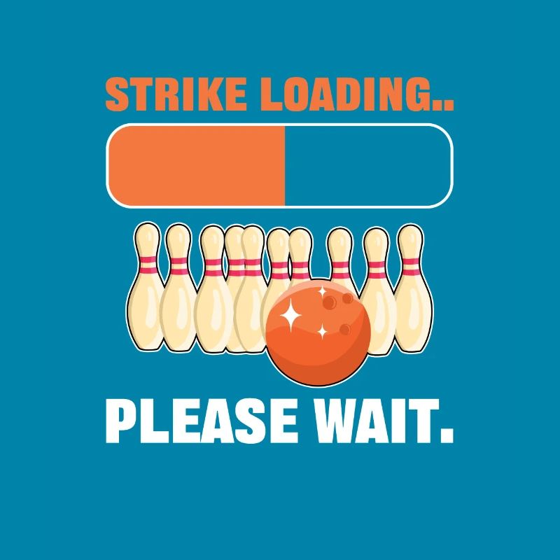 Strike Loading Please Wait Bowling Bowler