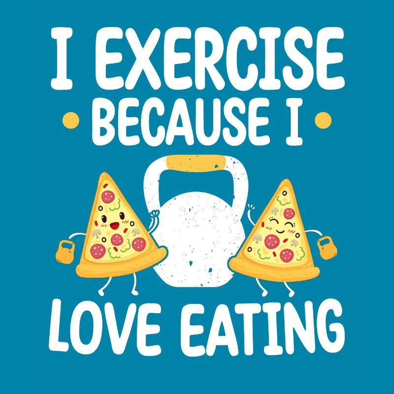 Kettlebell Pizza Exercice parce que j’adore manger