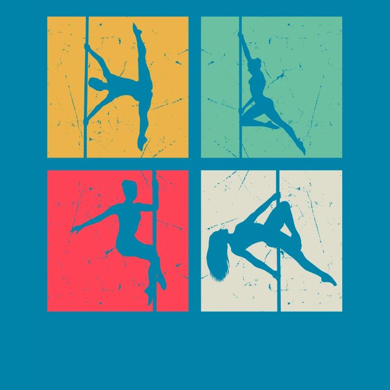 Pole Dance Silhouette - Pole Dancer Pole Dancing