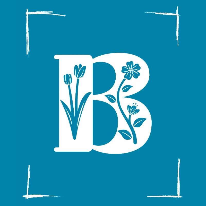 letter B initial