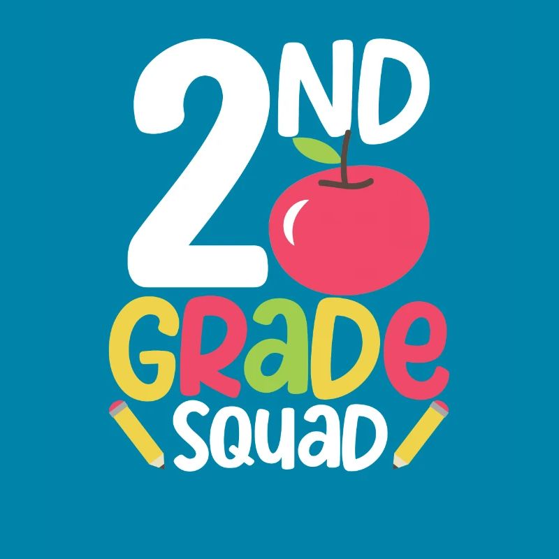2nd Grade Squad Second Teacher Student Team Back