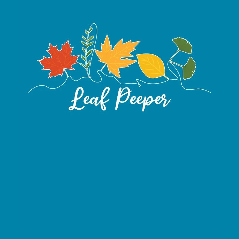 Leaf Peeper Kawaii Foliage Leaf Peeping