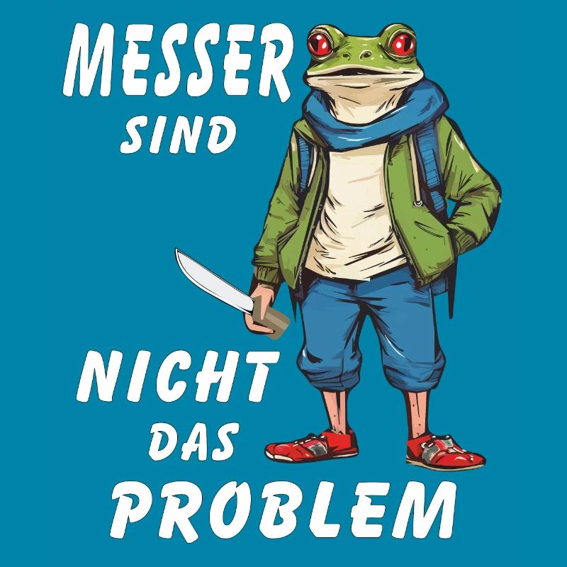 FROSCH MESSER SIND NICHT DAS PROBLEM
