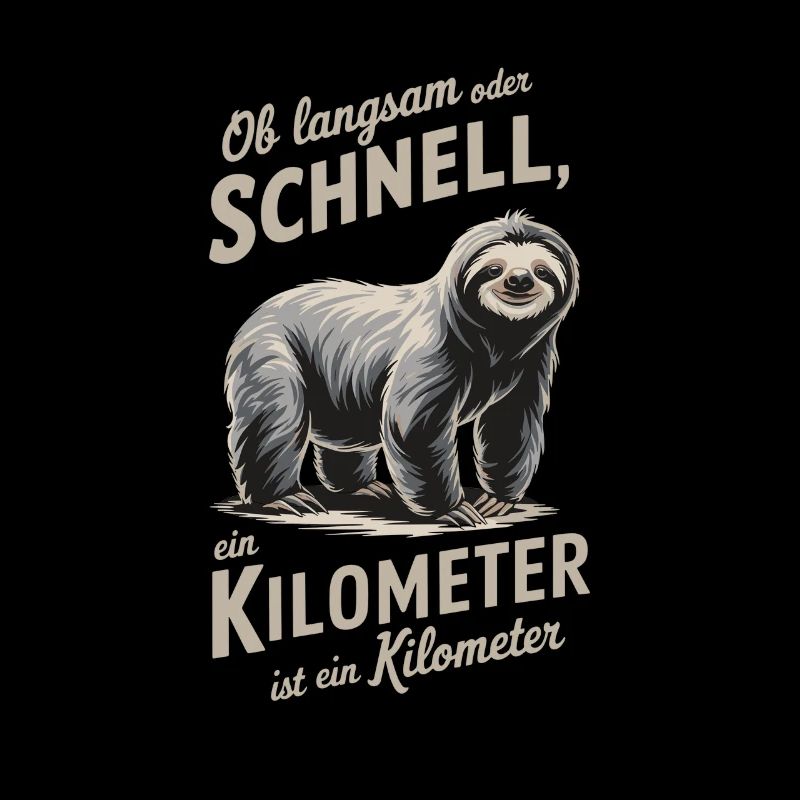 Egal ob langsam oder schnell,