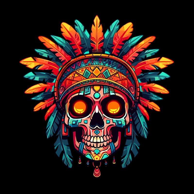 Aztekenschädel 002