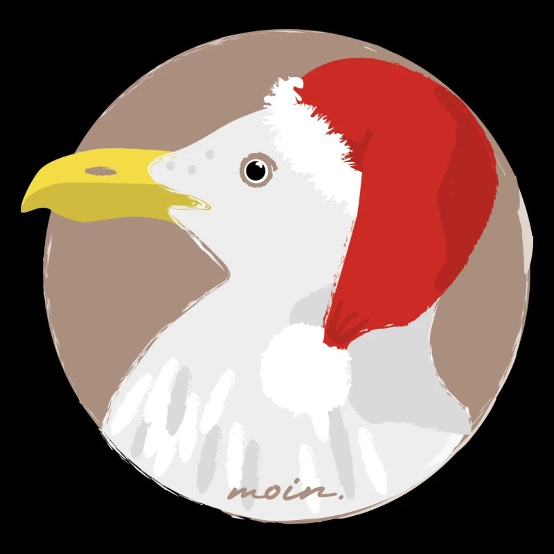 Möwe Weihnachtsmütze