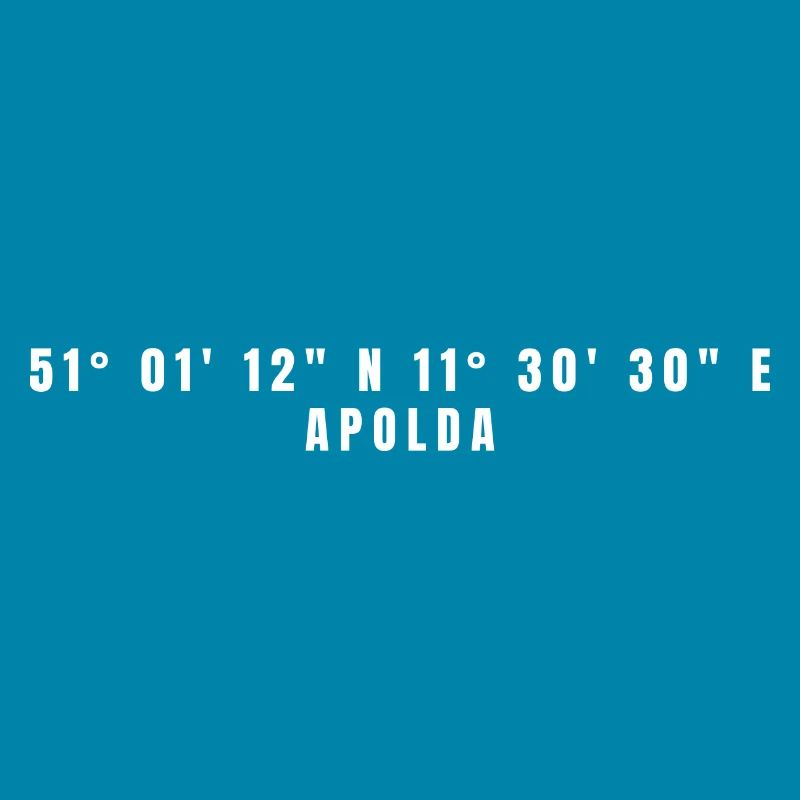 Apolda, Thuringia Coordinates