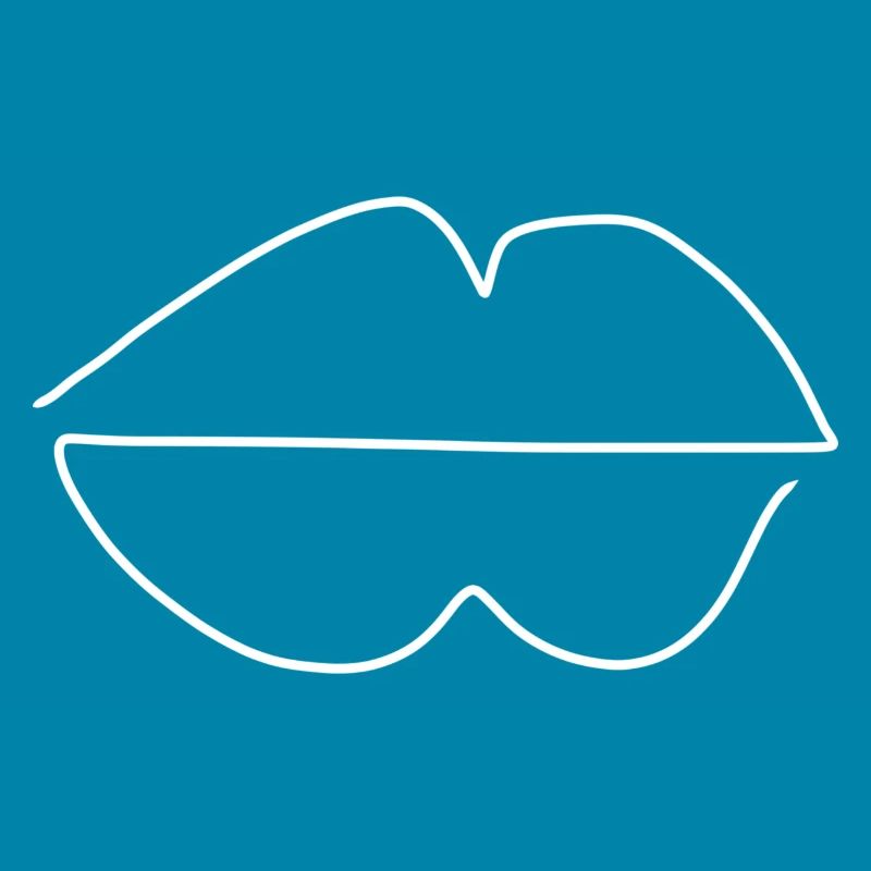 Lèvres Symbole des lèvres